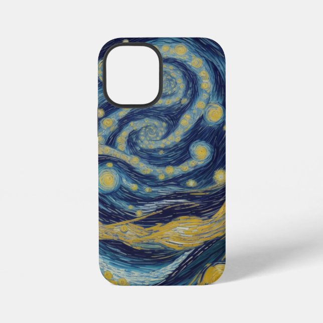  Starry Night Dreamscape iPhone Case (Back)