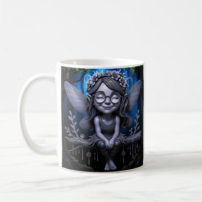 Starry Night Elf Coffee Mug (Left)