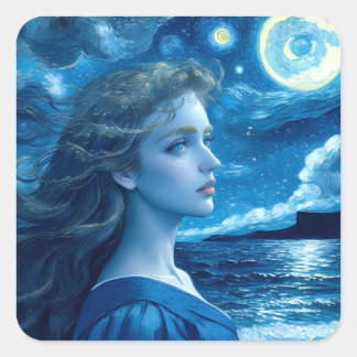 Starry Night 🌌 - Greek Goddess Magic Stickers #12