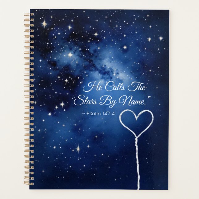 Starry Night Guidance - Shepherd's Staff Planner (Front)