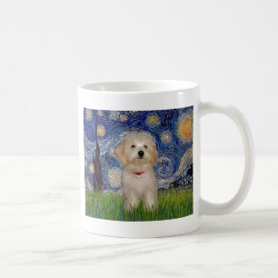 Starry Night - Havanese Puppy Coffee Mug