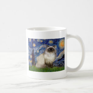 Starry Night - Himalayan cat 7 Coffee Mug
