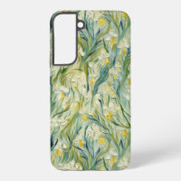 Starry Night-inspired Floral Paint Textured-style