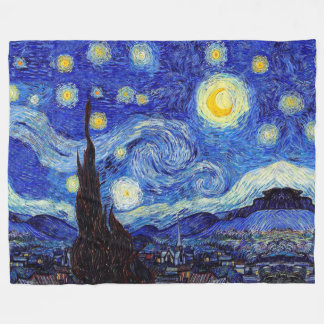 Starry Night Inspired Van Gogh Classic Blankets