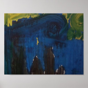 "Starry Night Interpretation" Poster