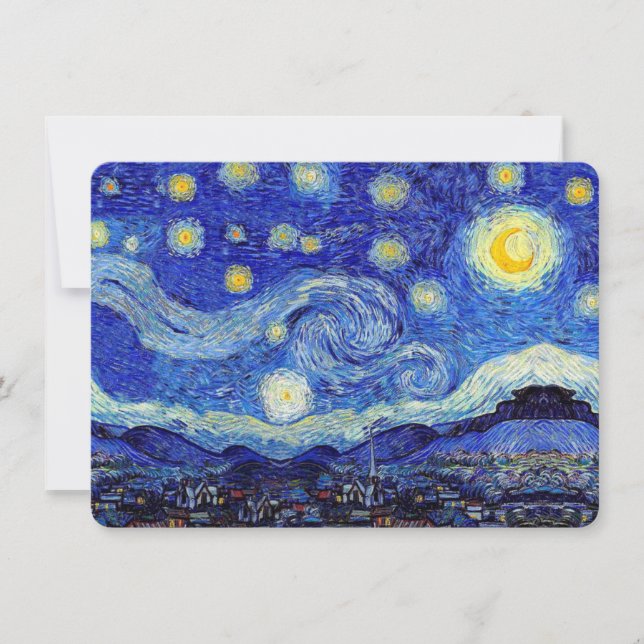 Starry Night Invitation (Front)