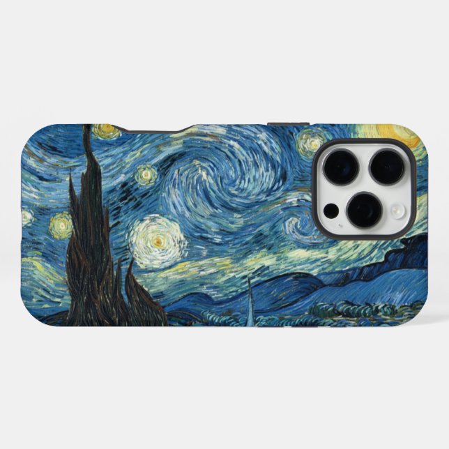 Starry Night iPhone Case (Back Horizontal)