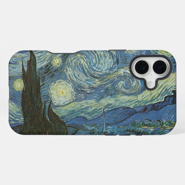 Starry Night iPhone Case (Back Horizontal)