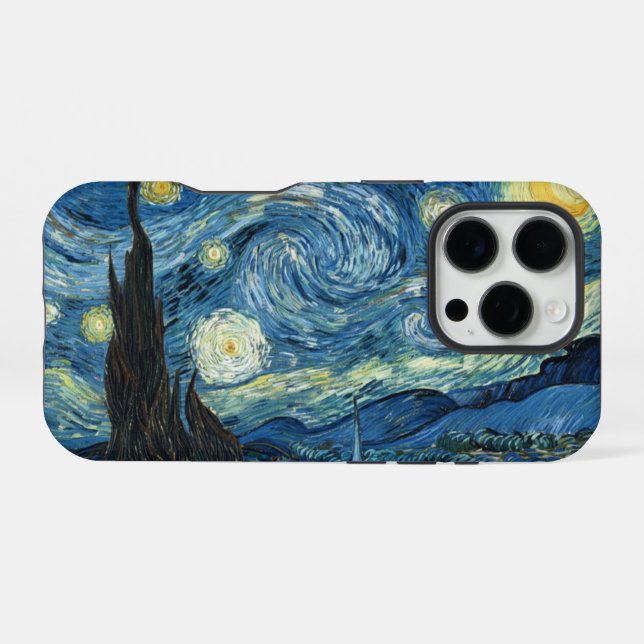Starry Night iPhone Case (Back Horizontal)