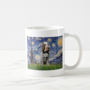Starry Night - Italian Spinone (roan) Coffee Mug