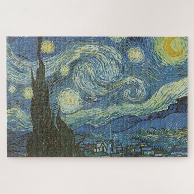 Starry Night Jigsaw Puzzle (Horizontal)
