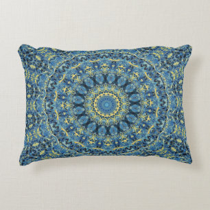 Starry Night Kaleidoscope 2 Decorative Cushion