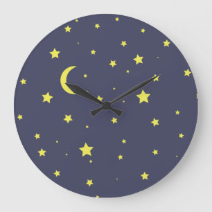 Starry Night Large Clock