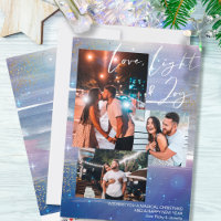 Starry Night Love Light & Joy 3 Photo Collage
