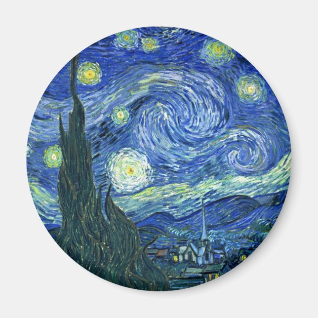 Starry Night Magnet (Front)