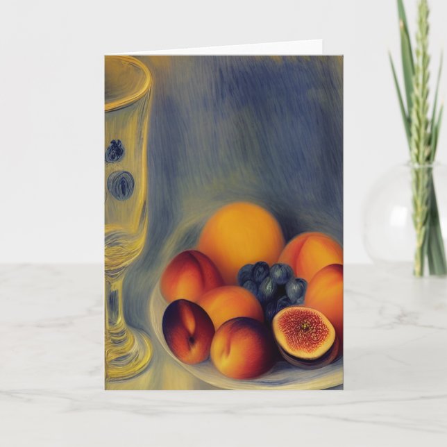 Starry Night Meets Still Life Card (Front)