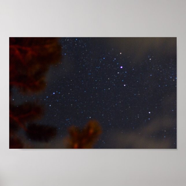 Starry Night, Michigan Poster (Front)