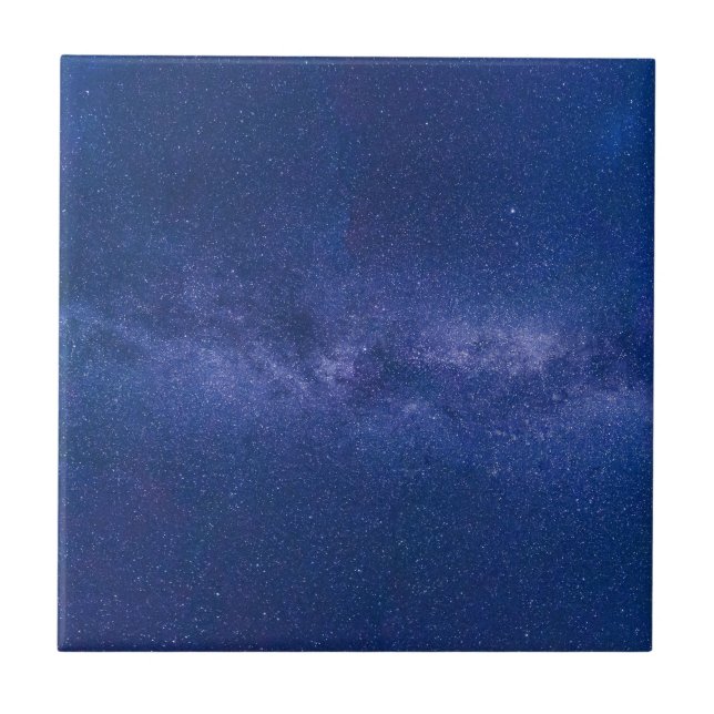 Starry Night_Milky Way Ceramic Tile (Front)