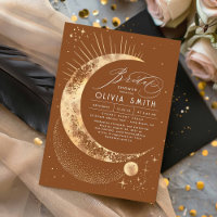 Starry Night Moon Mystical Celestial Bridal Shower