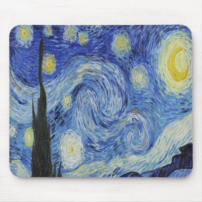 Starry Night  Mouse Pad (Front)