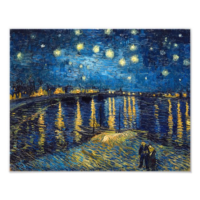 Starry Night on the Rhone | Van Gogh | Photo Print (Front)
