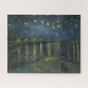 Starry Night on the Rhone, Vincent van Gogh Jigsaw Puzzle