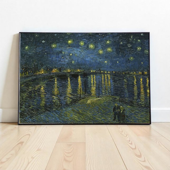 Starry Night on the Rhone, Vincent van Gogh Poster (Creator Uploaded)