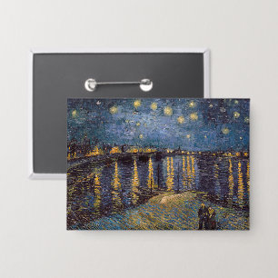 Starry Night Over Rhone River by Vincent Van Gogh