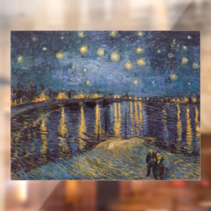 Starry Night Over Rhone River by Vincent Van Gogh