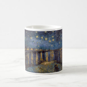 Starry Night Over Rhone River by Vincent Van Gogh Coffee Mug