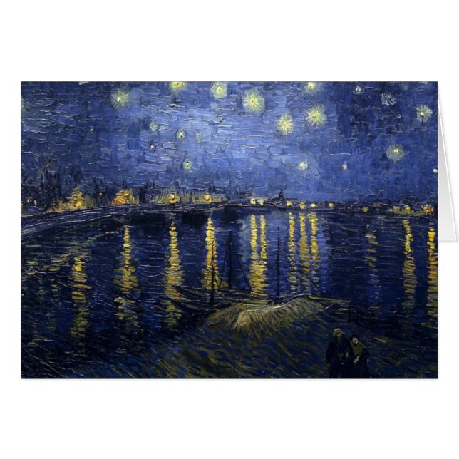 Starry Night Over the Rhone by Van Gogh (Front Horizontal)