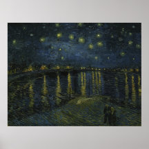 Starry Night Over the Rhone by Van Gogh