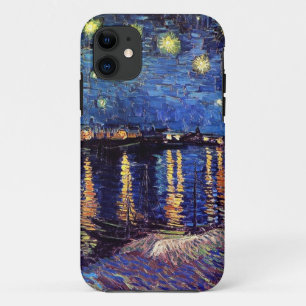 Starry Night over the Rhone, by Vincent van Gogh. iPhone 11 Case