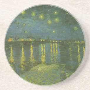 Starry Night Over the Rhone by Vincent van Gogh Coaster