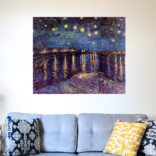 Starry Night Over the Rhone by Vincent van Gogh Poster (Creator Uploaded)