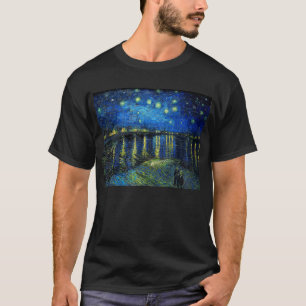 Starry Night Over the Rhone by Vincent Van Gogh T-Shirt