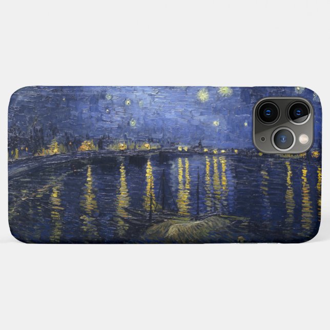 Starry Night Over the Rhône Case-Mate iPhone Case (Back (Horizontal))