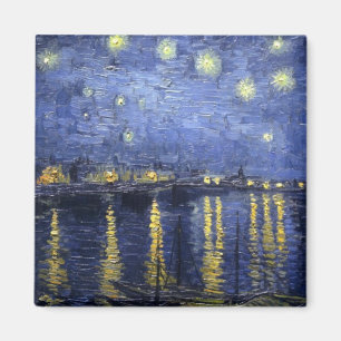 Starry Night Over The Rhone Magnet 3