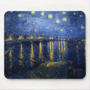 Starry Night Over the Rhône Mouse Pad