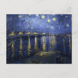 Starry Night Over the Rhone Postcard