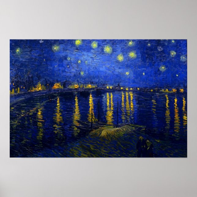 Starry Night Over the Rhone Poster (Front)
