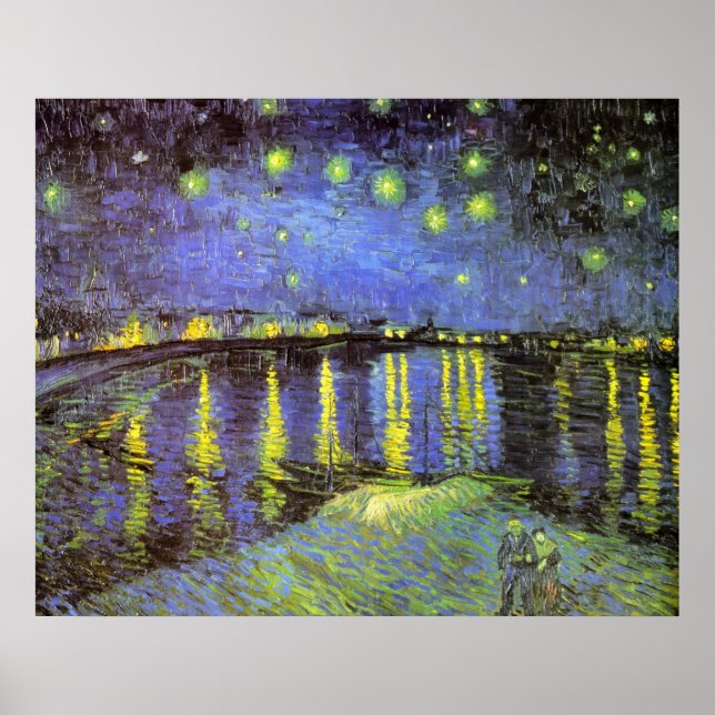 Starry Night over the Rhone Poster (Front)