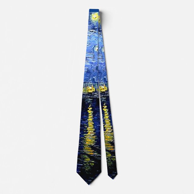 Starry Night over the Rhone Tie (Front)
