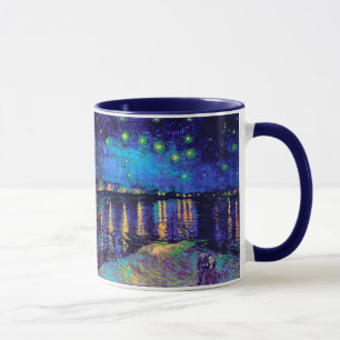 Starry Night Over the Rhone Van Gogh Fine Art Mug