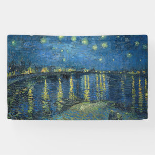 Starry Night Over the River Rhone (by van Gogh) Banner