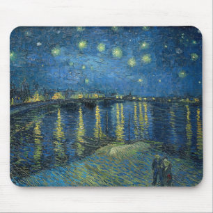 Starry Night Over the River Rhone (by van Gogh) Mouse Pad