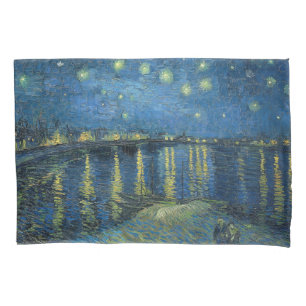 Starry Night Over the River Rhone (by van Gogh) Pillowcase
