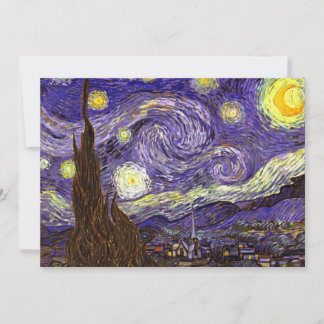 Starry Night painting by artist Vincent Van Gogh