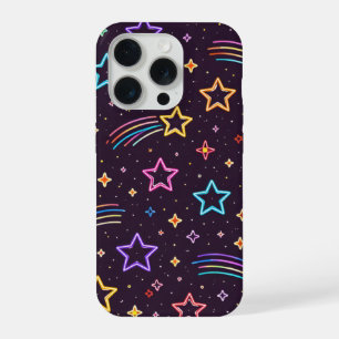 Starry Night Pattern iPhone 15 Pro Case