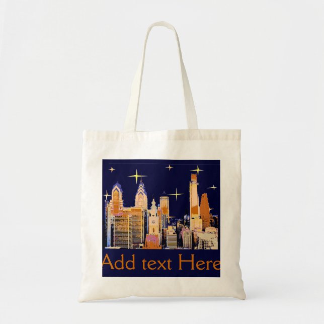 Starry Night Philadelphia Tote Bag (Front)